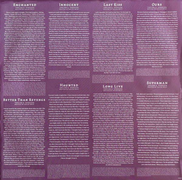 Taylor Swift – Speak Now-Taylor&#039;s Version 3LPcolor